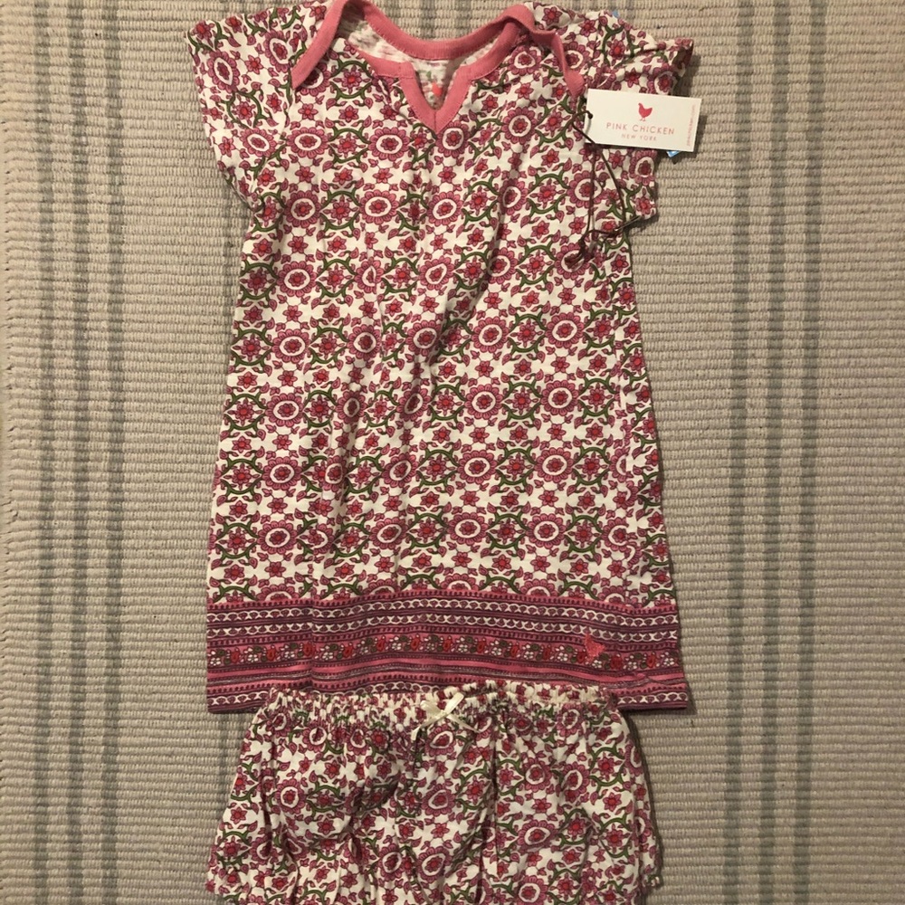 18-24 month petit chicken outfit NWT